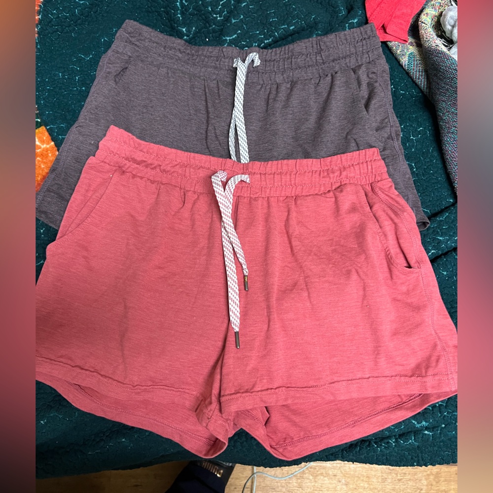 Two pair pairs of shorts
